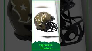 Houston Texans Salute to Service Helmet 2022