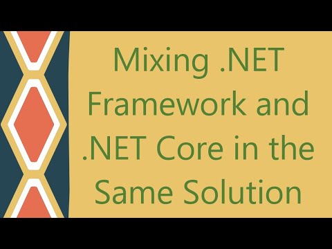 Mixing .NET Framework and .NET Core in the Same Solution