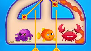 Big Lava! Save The Fish Gameplay - Fishdom Game - Gameplay Walkthrough screenshot 4