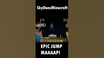 Epic jump maps were the best Minecraft Parkour maps Sky Played #Shorts