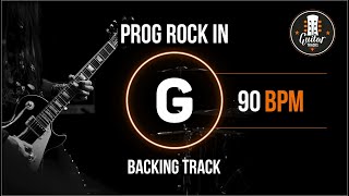 001 Prog Rock Guitar Backing Track Jam in G
