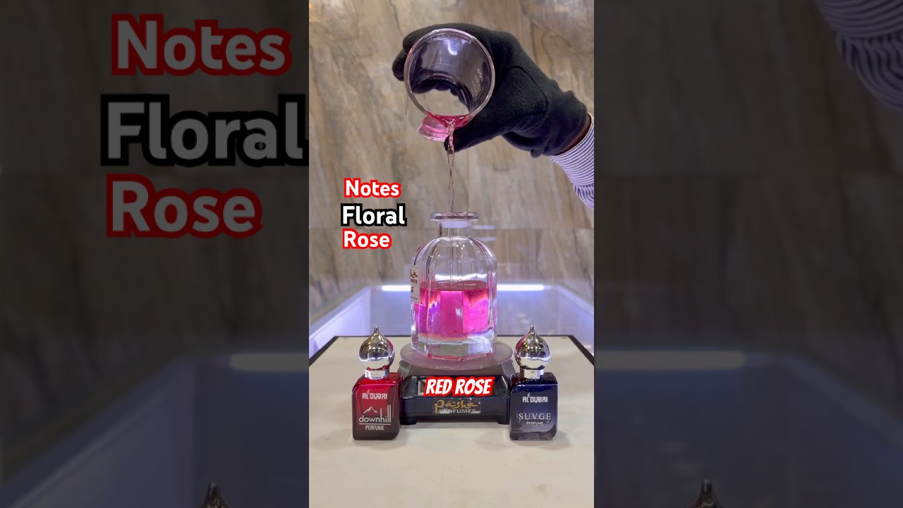 Red rose #perfumemaking #perfume #attar #shortvideo