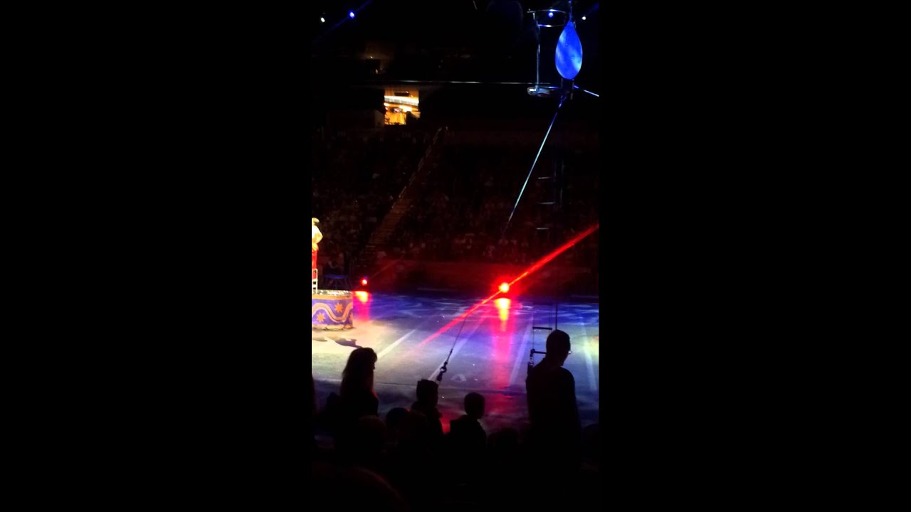 Pittsburgh circus woman almost falls on head