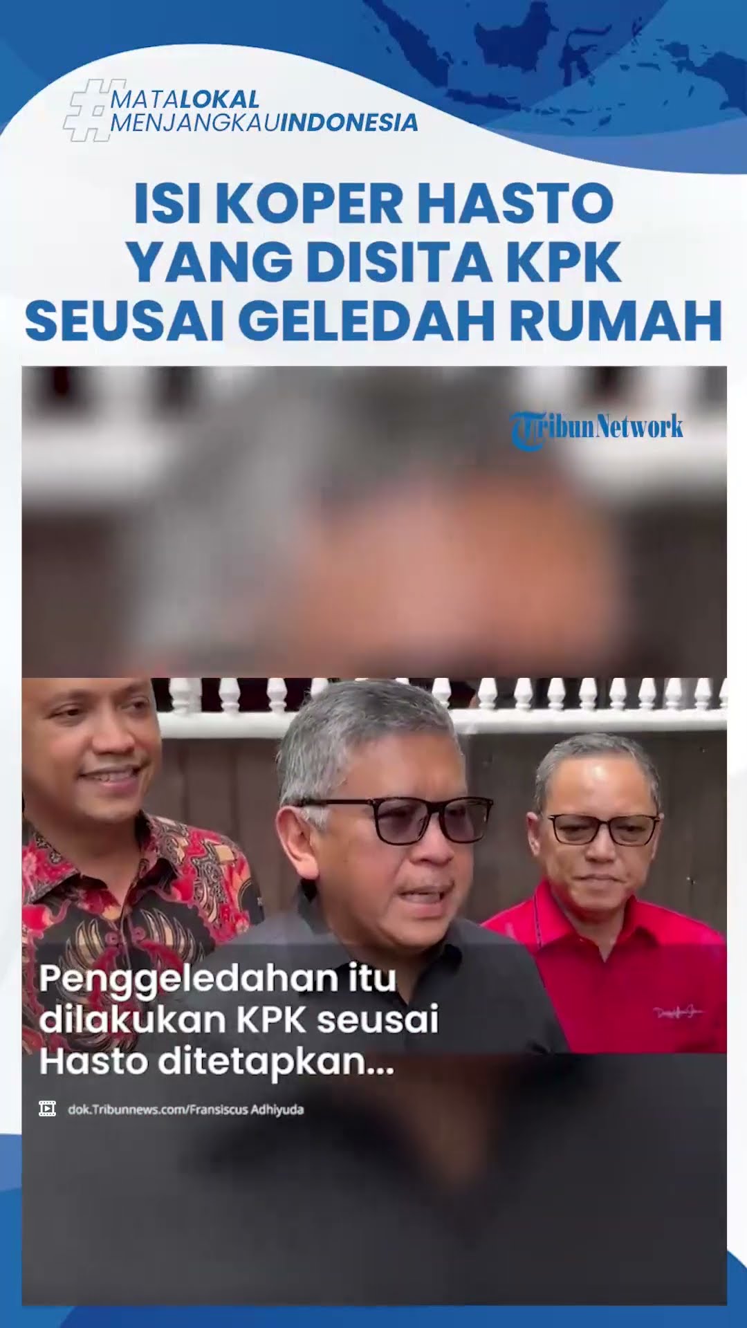 KPK Geledah Rumah Hasto seusai Jadi Tersangka Dugaan Kasus Suap, Bawa Barang hingga Satu Koper