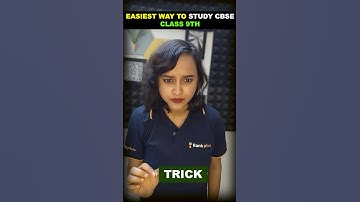 Easiest Way To Study CBSE Class 9th! #nabamitamam #class9tips #cbseclass9 #class9chemistry #shorts