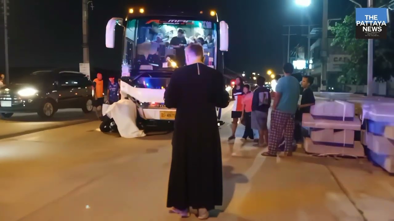 Fatal Threpprasit Road Chinese Tour Bus Accident Brings New Attention to Pattaya Construction.