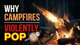 Why Does a Campfire Crackle and Pop? The Hidden Explosions Inside Burning Wood Explained
