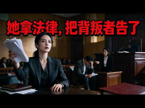 不哭不鬧，她翻證據遞訴狀，把背叛者告上法庭。# 一口氣看完 #cdrama #短劇 #律政 #復仇 #燃
