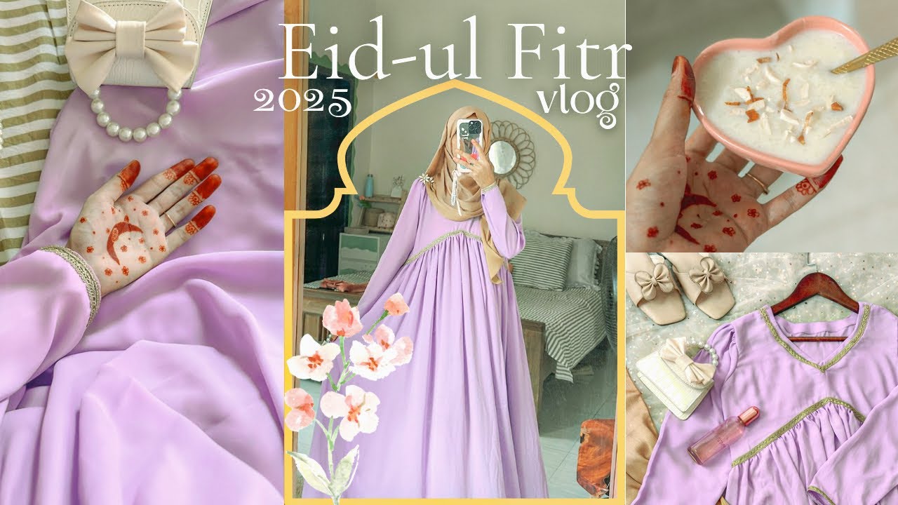 Eid Vlog 2025🌙 (Food, dress, cooking, outing)🎀