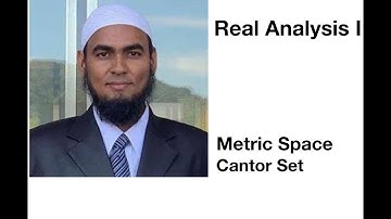 Real Analysis I | Infinite subset of a compact set has a limit point | Cantor Set |