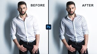 How To Add Any Pattern To Clothing In Photoshop | Shirt mockup | Photoshop Tutorial