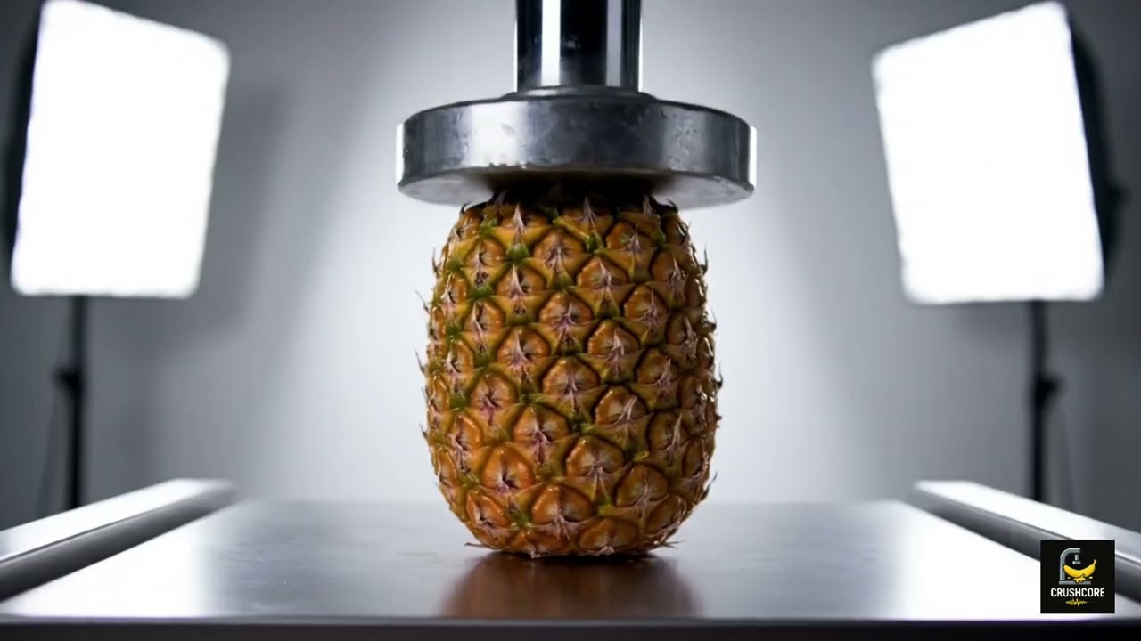 Fruits vs Hydraulic Press | The Ultimate ASMR Fruit Crush Compilation!"