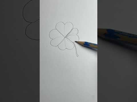 Draw a four-leaf