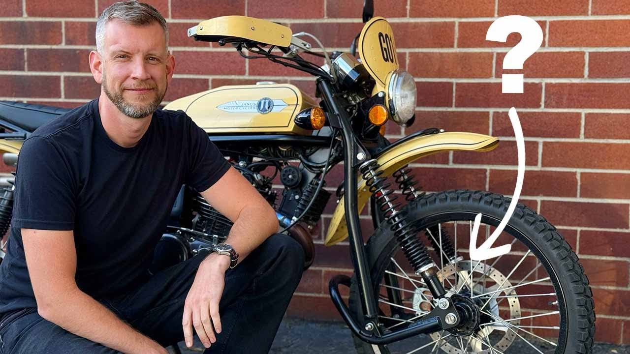 Why are Janus Motorcycles' forks different?