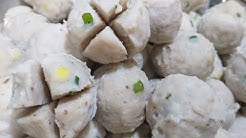 bakso babi yang kenyal dan gurih - Durasi: 4.20. 