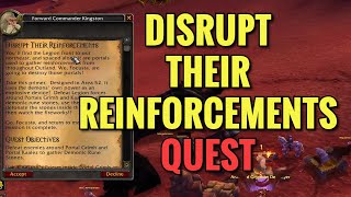 Disrupt Their Reinforcements Quest (WoW TBC)