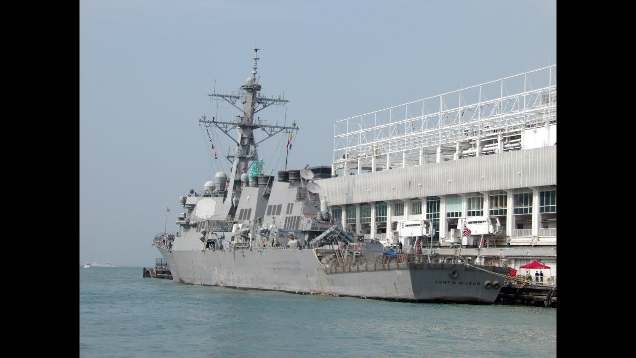 United States Navy - USS Curtis Wilbur (DDG-54) - Arleigh Burke-class guided missile destroyer