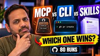 MCP vs CLI vs Skills: 80 Runs, MCP Missed One Job