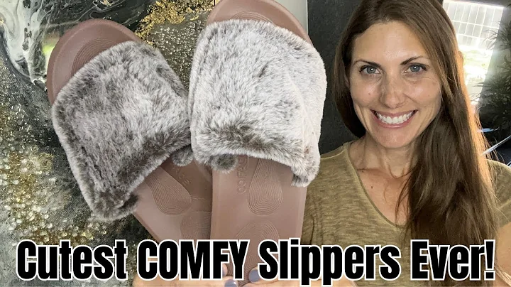 COFACE Fuzzy Slippers Review - Cute, Comfy & Arch Support?!