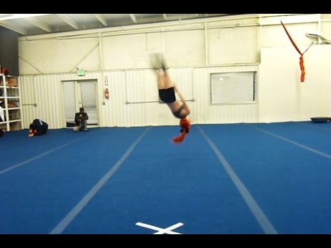 Roundoff Back Handspring Layout