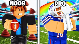 Turning A Noob Into A Pro In Roblox Football Fusion