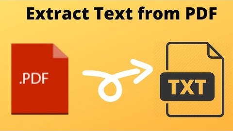 HOW TO CONVERT .PDF TO .TXT USING PYTHON
