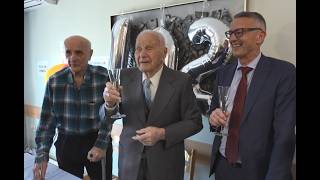 Kapetan Josip Valković proslavio 102. rođendan u Domu Kantrida