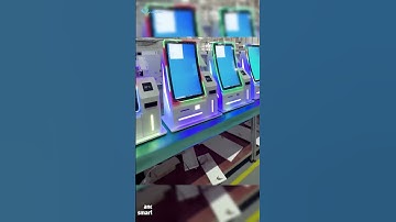 23.6-inch curved self-service kiosk
