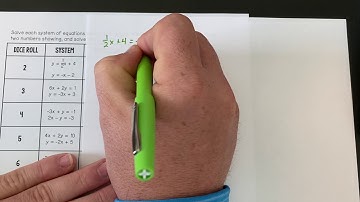 Solving Systems by Substitution Part II Handout 5