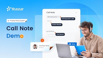 [Demo] Call Note | Yeastar P-Series New Update