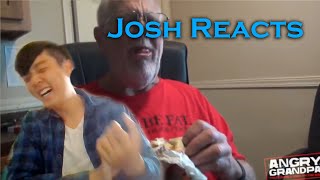 Josh React to R64 Marios Boat Trip-The Cat Food Burrito PRANK