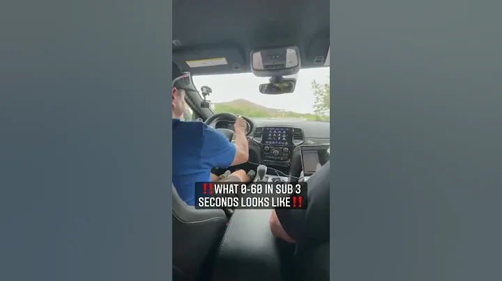 ‼️The Trackhawk knocks off sub 3 second 0-60 times with 4 people riding in it... Now that’s power‼️