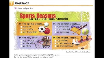 Intro - Unit 10 # 1- Snapshot