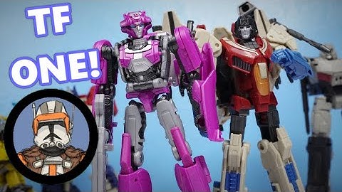 Quality control has left the chat... Transformers ONE Studio Series Elita-One, Starscream