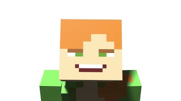Minecraft Alex Face Rig Test