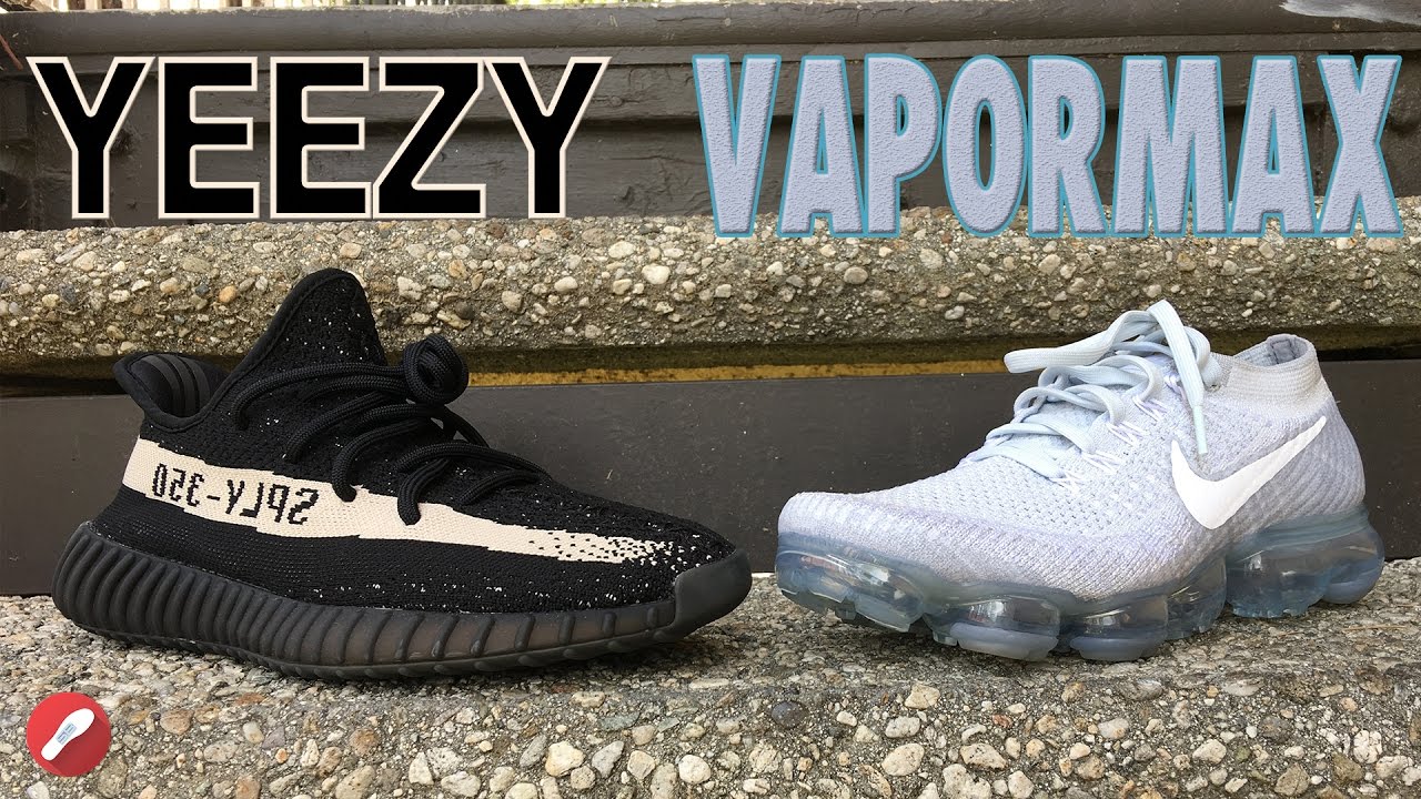 Adidas Yeezy 350 V2 vs Nike VaporMax 