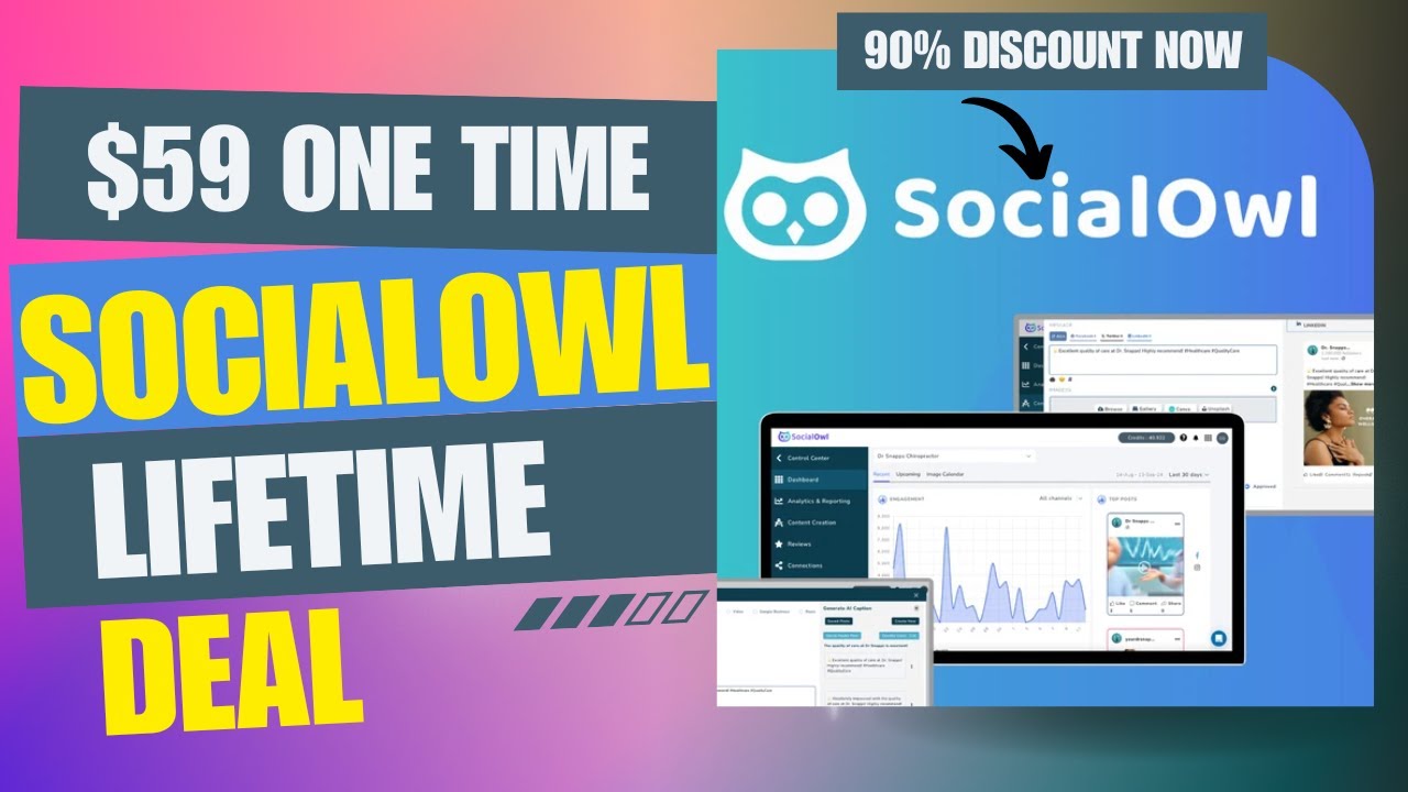 🔰🎀🔰SocialOwl Lifetime Deal | Never Miss a Post Again | $59 Lifetime Deal | 90% Off Now
