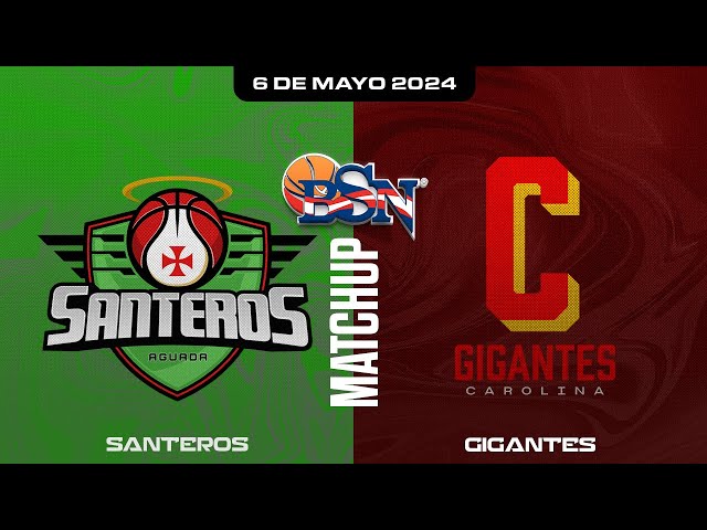 Santeros de Aguada vs. Gigantes de Carolina - BSN2024