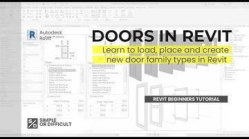 Doors in Revit Tutorial - Beginners Tutorials