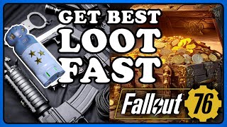 Fallout 76 How To Get Good Loot Fast Legendary Weapons Modules Cores Gold Stamps And More