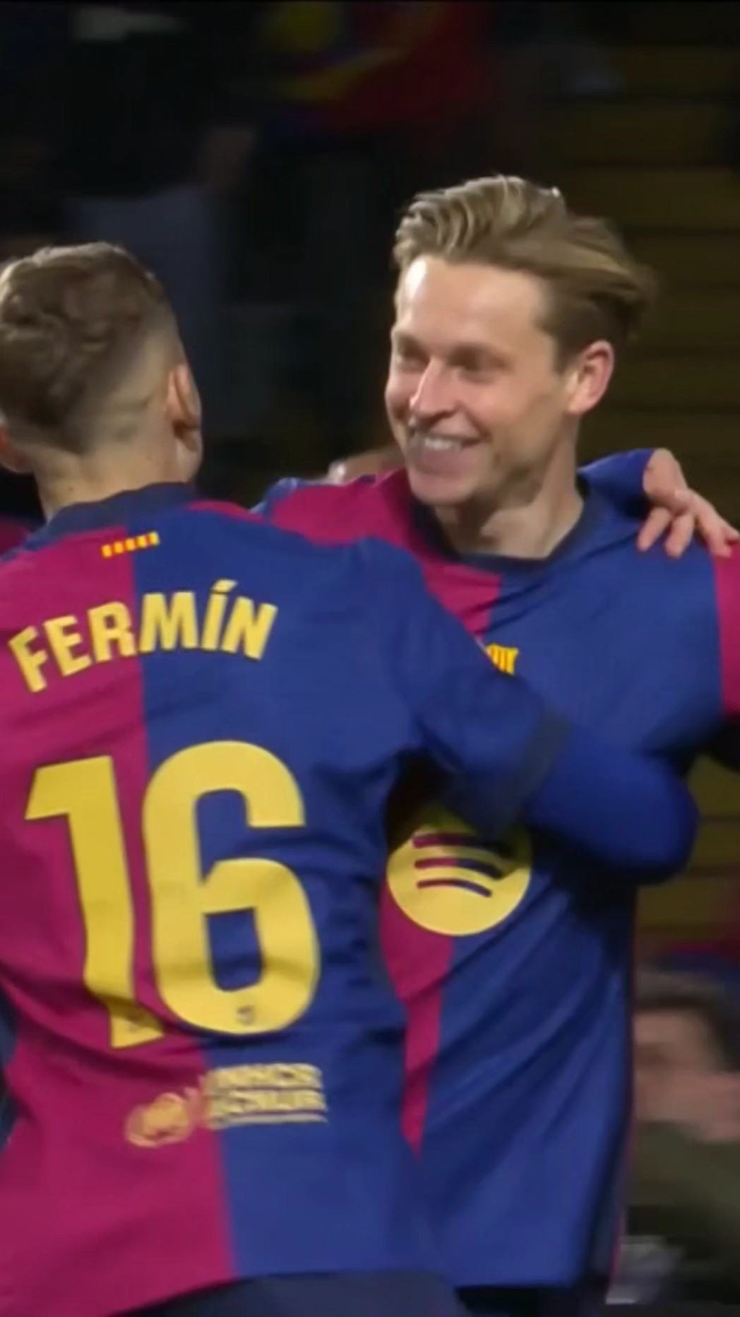 DE JONG with the opener ?