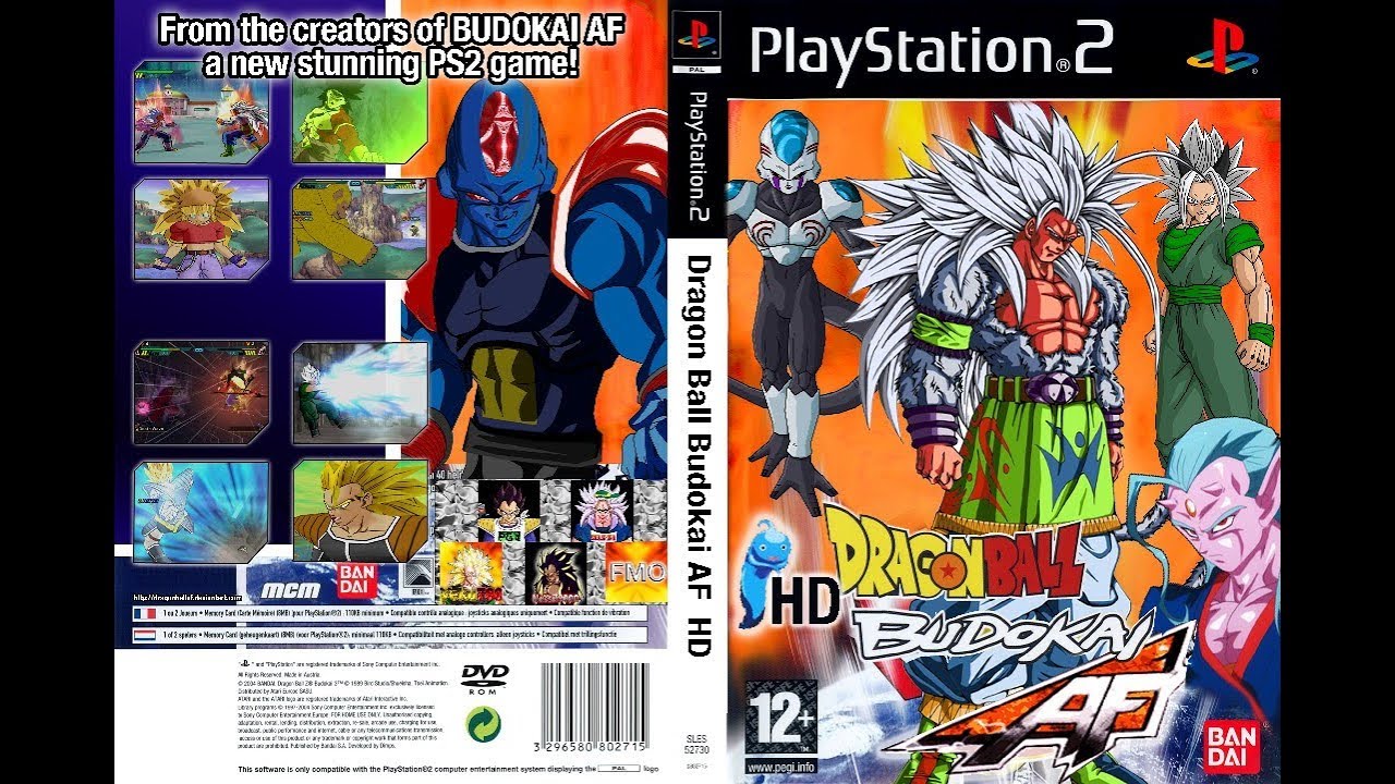 Dragon Ball: Budokai AF ROM & ISO - PS2 Game