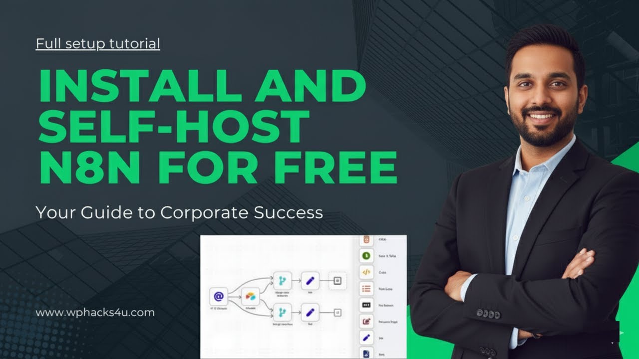 How to Install n8n for Free on a VPS Server|Full Step-by-Step Tutorial ...