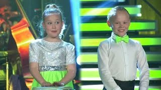 Inez & Emil kvicka quickstep - Let's Dance junior (TV4)