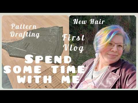 Spend some time with me: Prism hair, sewing workshop, time at home as a person with Long-Covid
