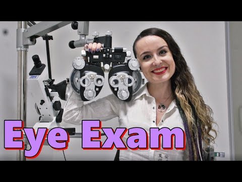 ASMR 🎧 ROLEPLAY: EXAME DE VISTA - OFTALMOLOGISTA TRATANDO SUA VISÃO EMBAÇADA