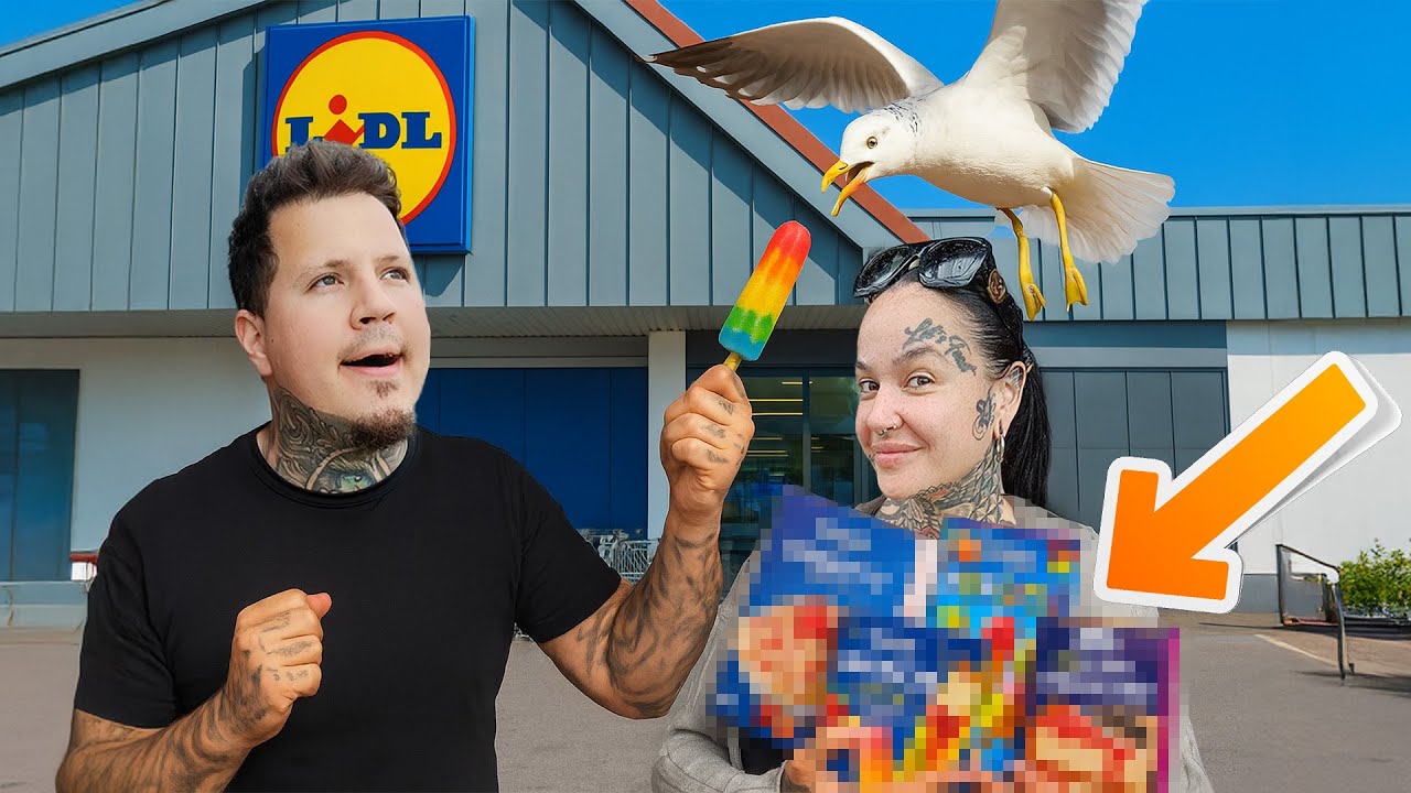 Köper Alla KONSTIGA Glassar På Lidl