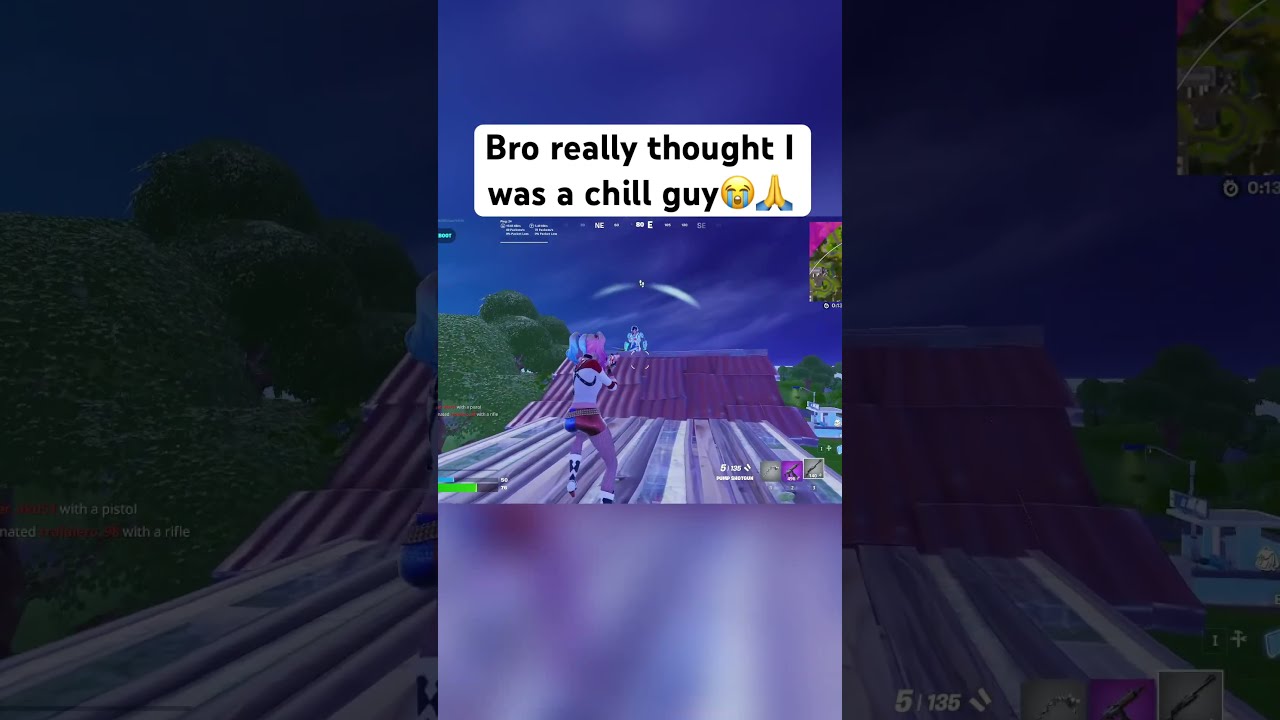 Bro Really Thought I Was Chill Guy Fortnite Fortniteclips Fortnitememes