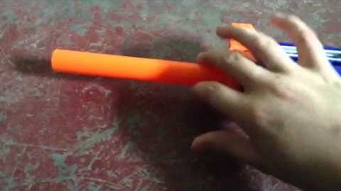 Nerf Retaliator barrel mod