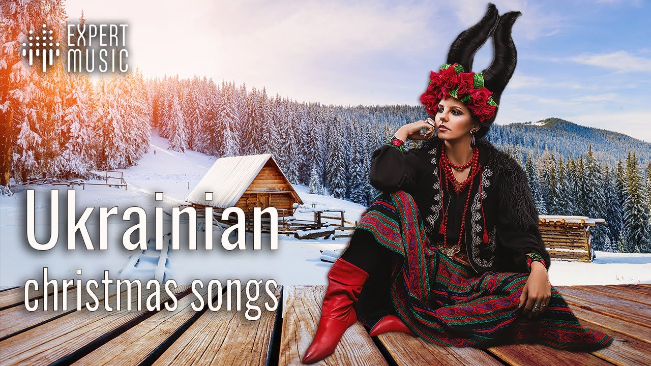 Ukrainian Christmas music 🎄 Українські Різдвяні пісні for stores, fast food, cafes, salons